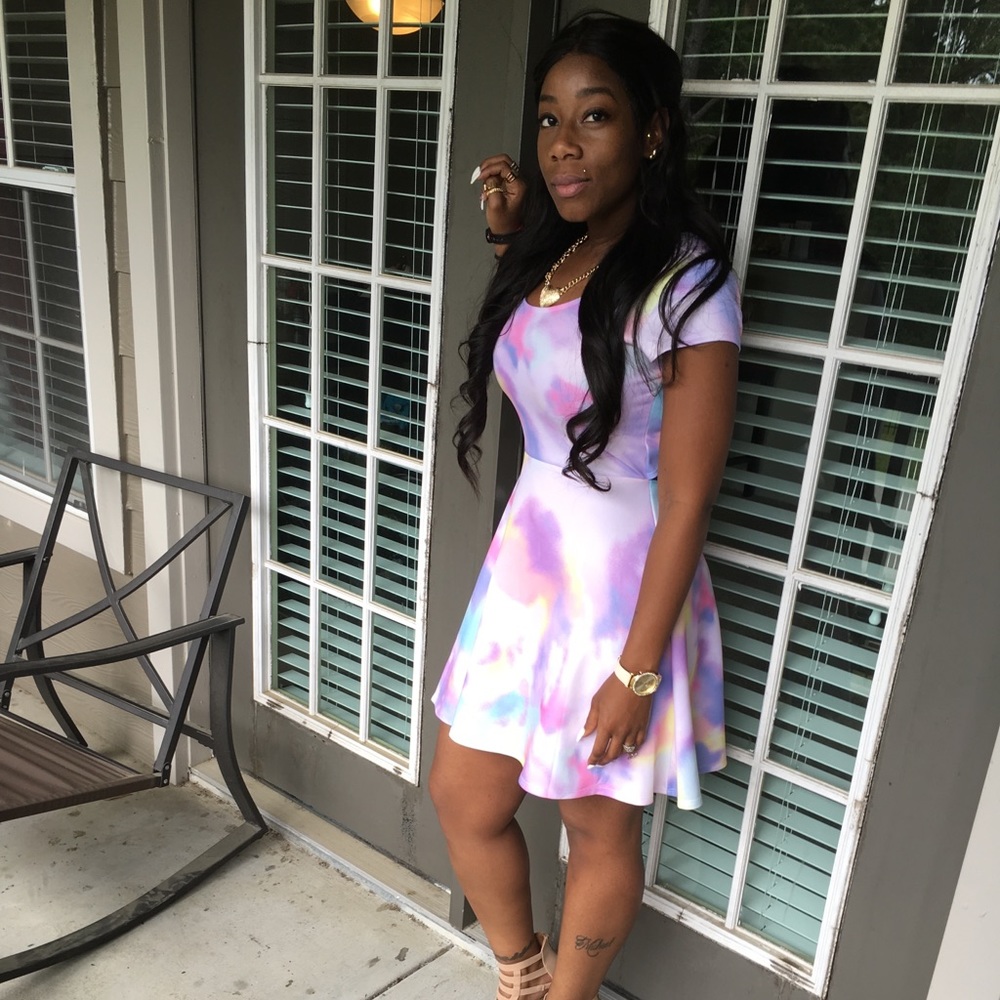 Spring Colorful Dress